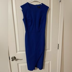 Banana republic, royal blue dress